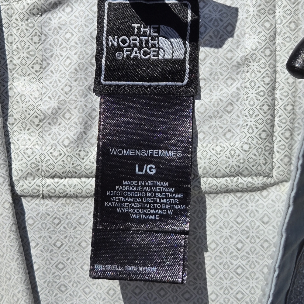 The north face hy-vent 2.5L rain jacket L Light Grey - Picture 12 of 15